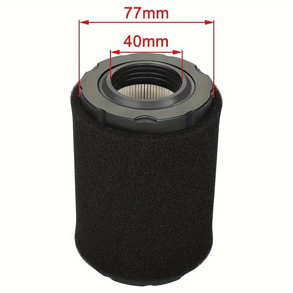 1pc 594201 Air Filter Replacement For Briggs & Stratton Engines 31E677 31E777 31G707 31G777, High-Performance Durable Filter With Foam Pre-Filter, Lawn Mower Engine Parts â Dimensions 77mm X 40mm