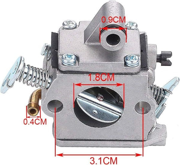 (Zama type) Carburetor Kit For Stihl MS170 MS180 MS 170 180 017 018 MS180C Petrol Chainsaw Replace C1Q-S57 C1Q-S57A 1130-120-0603 1130 120 0603