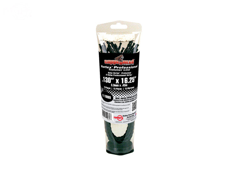10069 Rotary Trimmer Line Vortex.130X16-1/4 15 Pieces
