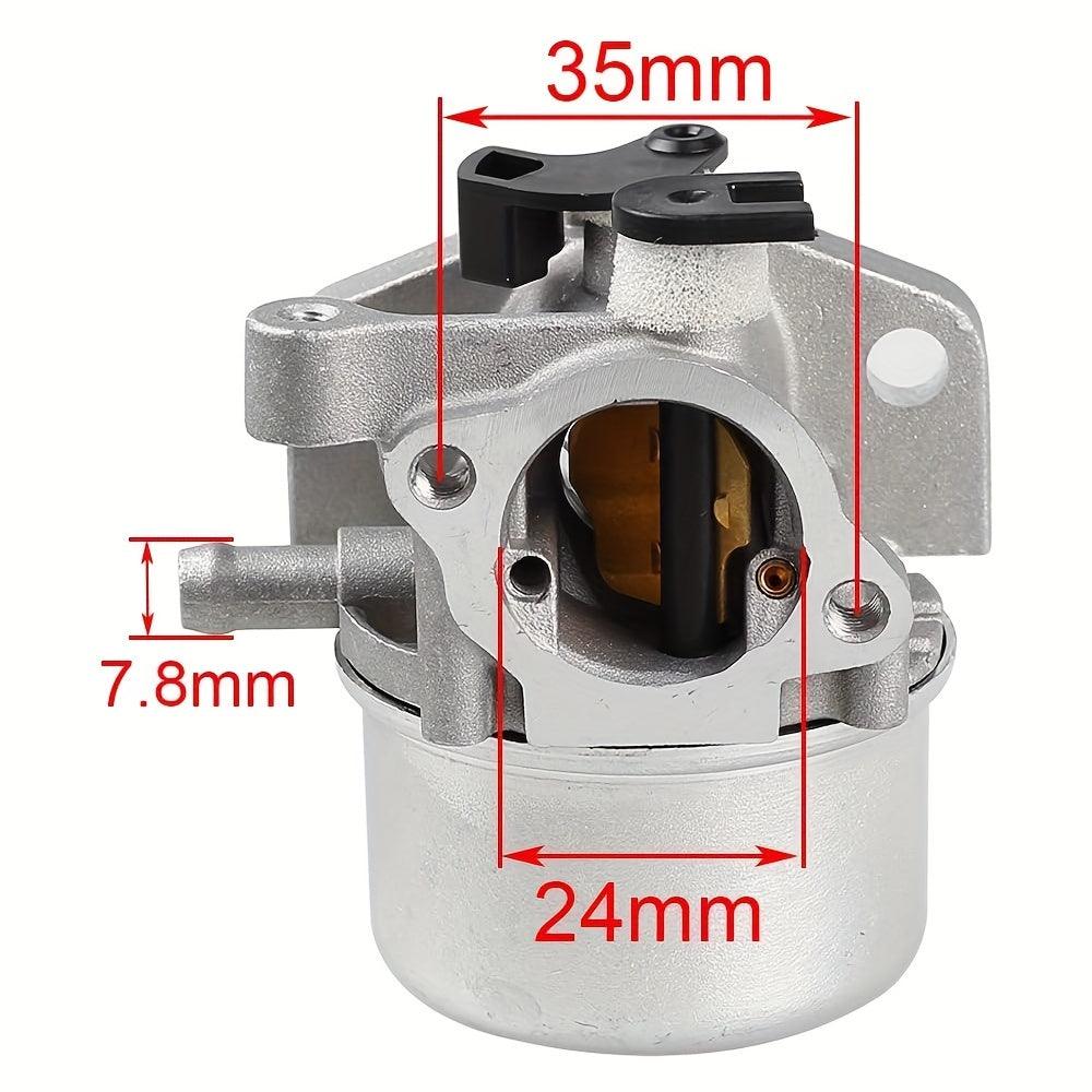 Premium Replacement Carburetor - Robust Aluminum Build, Precision-Fit Engineering, Complete with Gasket & O-Ring - Perfect for Briggs & Stratton Engines (122K Models) - 35mm Throttle Bore for Optimal Performance