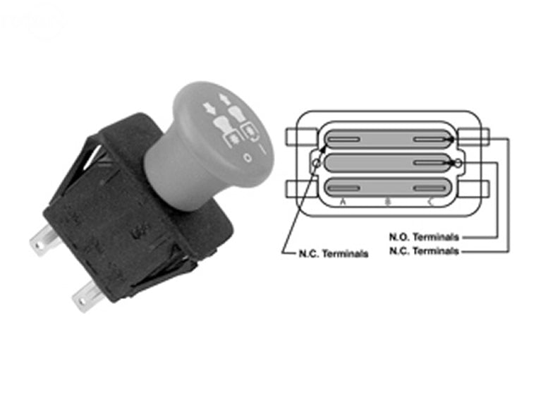 Rotary 11470 5208022 Fits Worldlawn PTO Switch Multi-Application