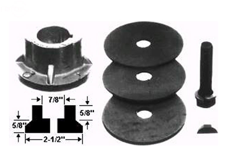 1156 Rotary Blade Adaptor Assembly 7/8"
