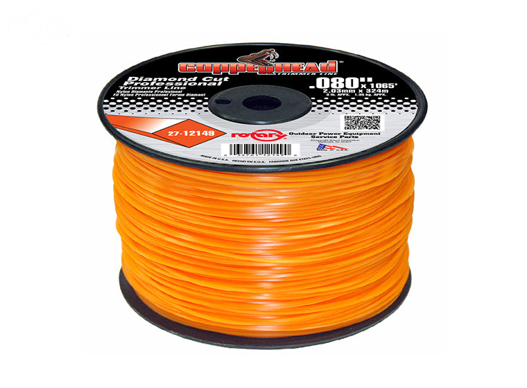 12149 Rotary Trimmer Line .080 3 Lb. Spool Diamond