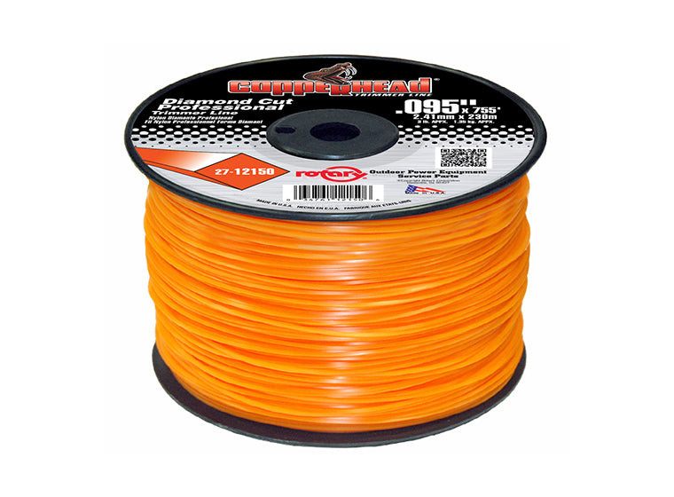Rotary 12150 TLD3095 Fits MowMore Trimmer Line .095 3 Lb. Spool Diamond
