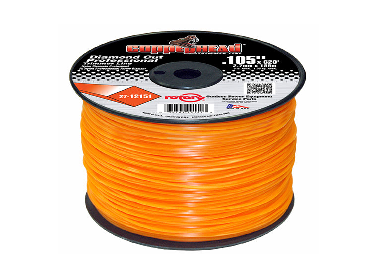 12151 Rotary Trimmer Line .105 3 Lb. Spool Diamond