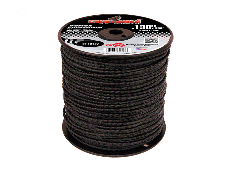 12177 Rotary Trimmer Line .130 X 360' Vortex Medium Spool