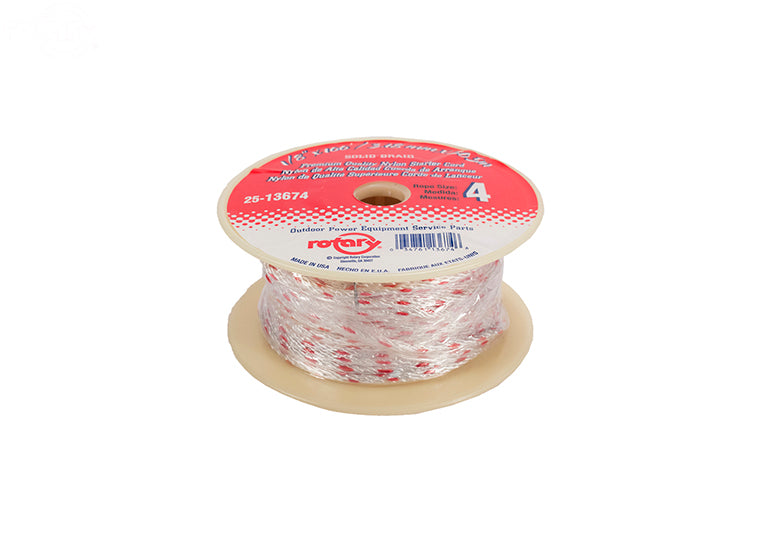 13674 Rotary Rope #4 X 100' Roll Non Core