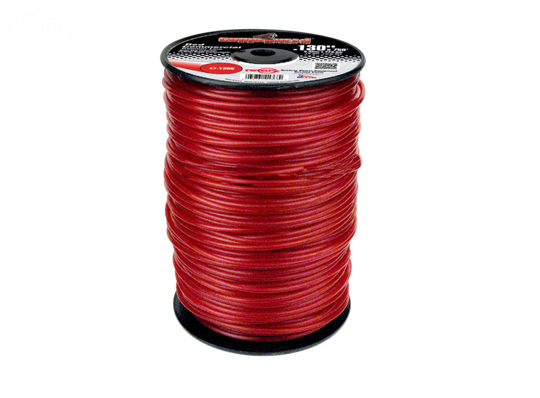 1368 Rotary Trimmer Line .130 5Lb Spool Red Commercial