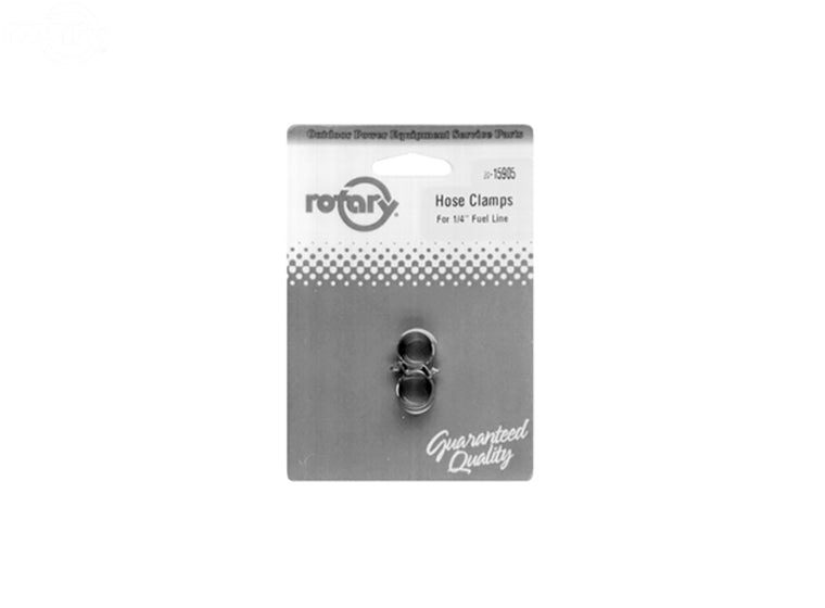 15905 Rotary Hose Clamps 1/4" Line Nitrile