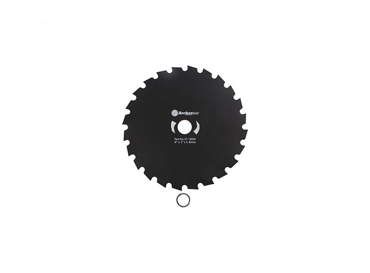 16058 7857 Rotary Brush Blade 9" X 1" 24T