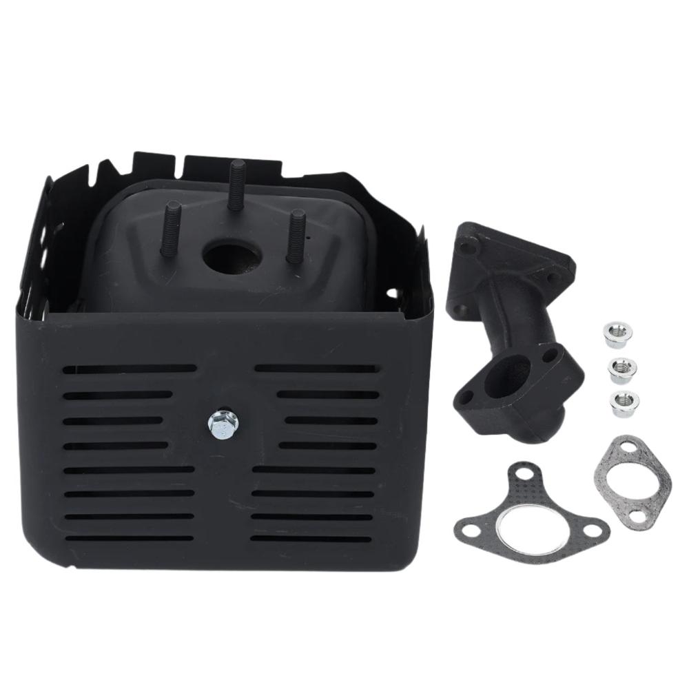 GX390 Muffler Assembly for Honda GX340 GX 390 340 11HP 13HP Harbor Freight Engine Water Pump Snowblower Pressure Washer Replace 18310-ZE2-W61