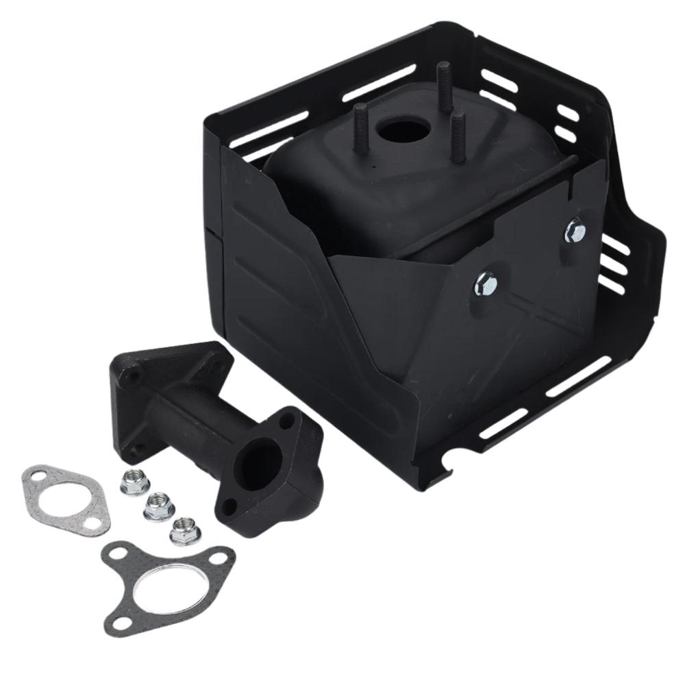 GX390 Muffler Assembly for Honda GX340 GX 390 340 11HP 13HP Harbor Freight Engine Water Pump Snowblower Pressure Washer Replace 18310-ZE2-W61
