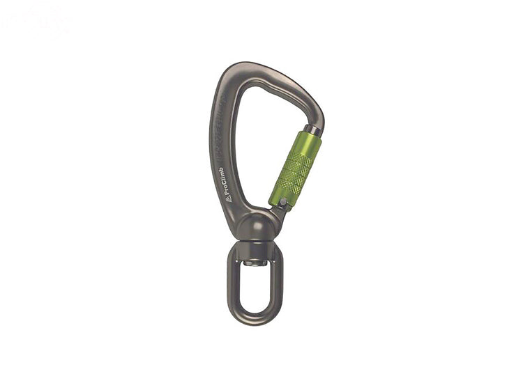 USR-221-A3TU US Rigging Aluminum Swivel Carabiner