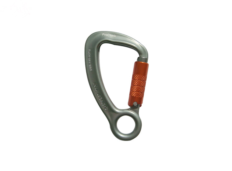 USR-140-A3TU US Rigging Triple Lock Carabiner With Captive Eye