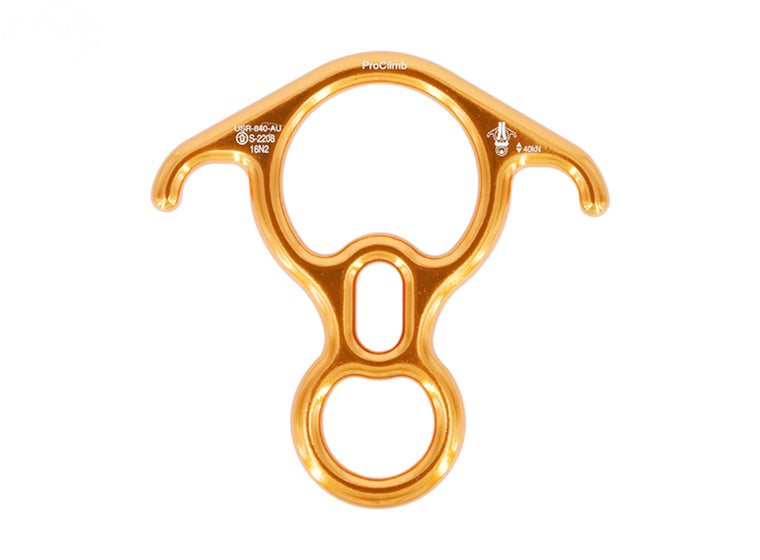 USR-840-AU US Rigging Big 8 Aluminum Descender