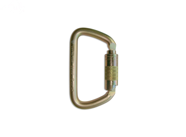 USR-98-C09T US Rigging Large D Steel Carabiner