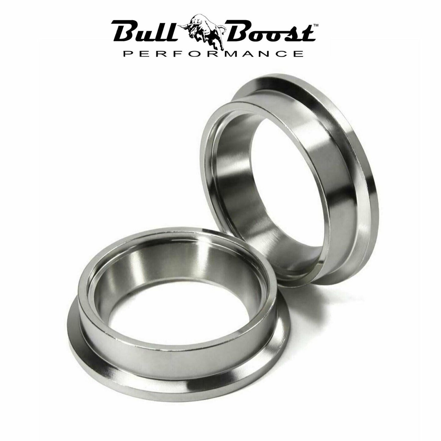 44mm Wastegate Flange Set MV-R MVR Inlet + Outlet insert Clamp Ring for V-Band