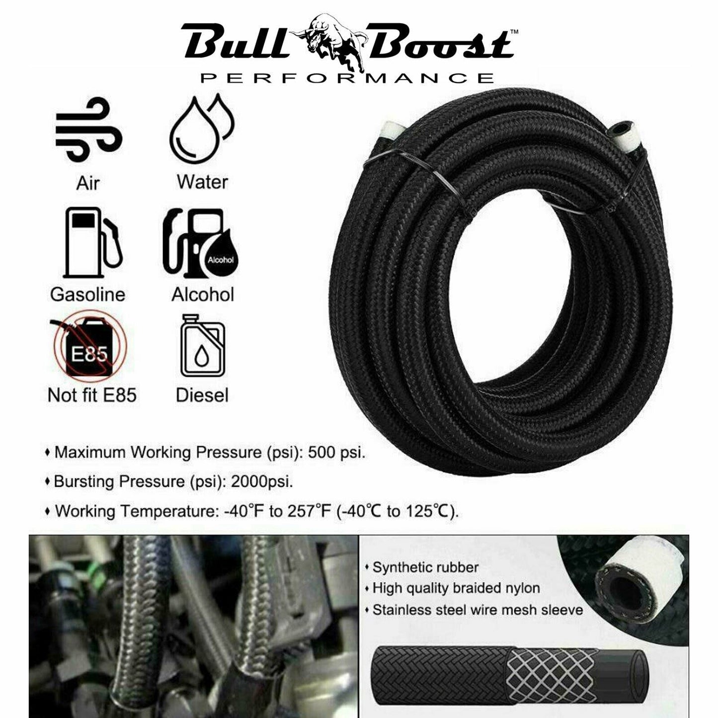 Pro Series Universal Oil Catch Can 2 Port -10AN Breather 750mL Baffle Tank