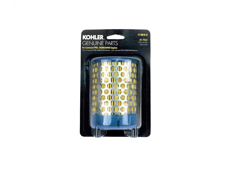 Rotary 1788303S1 17-883-03-S1 Fits Kohler Kohler OEM Air Filter Kit