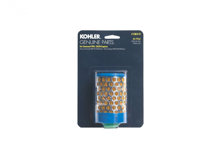 Rotary 1788307S1 17-883-07-S1 Fits Kohler Carded OEM Air Filter Kit