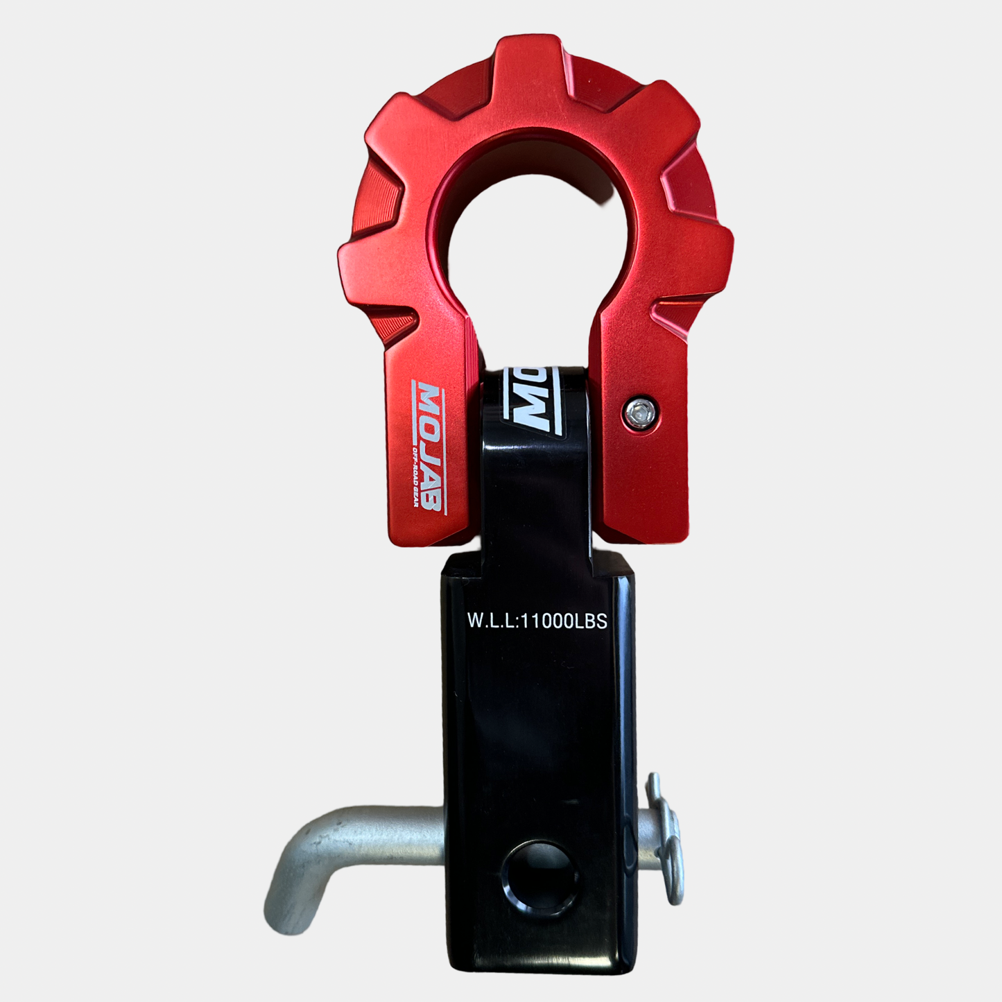 2'' Aluminum Hitch Receiver with Aluminum D-Shackle 9T (LIFETIME WARRANTY)