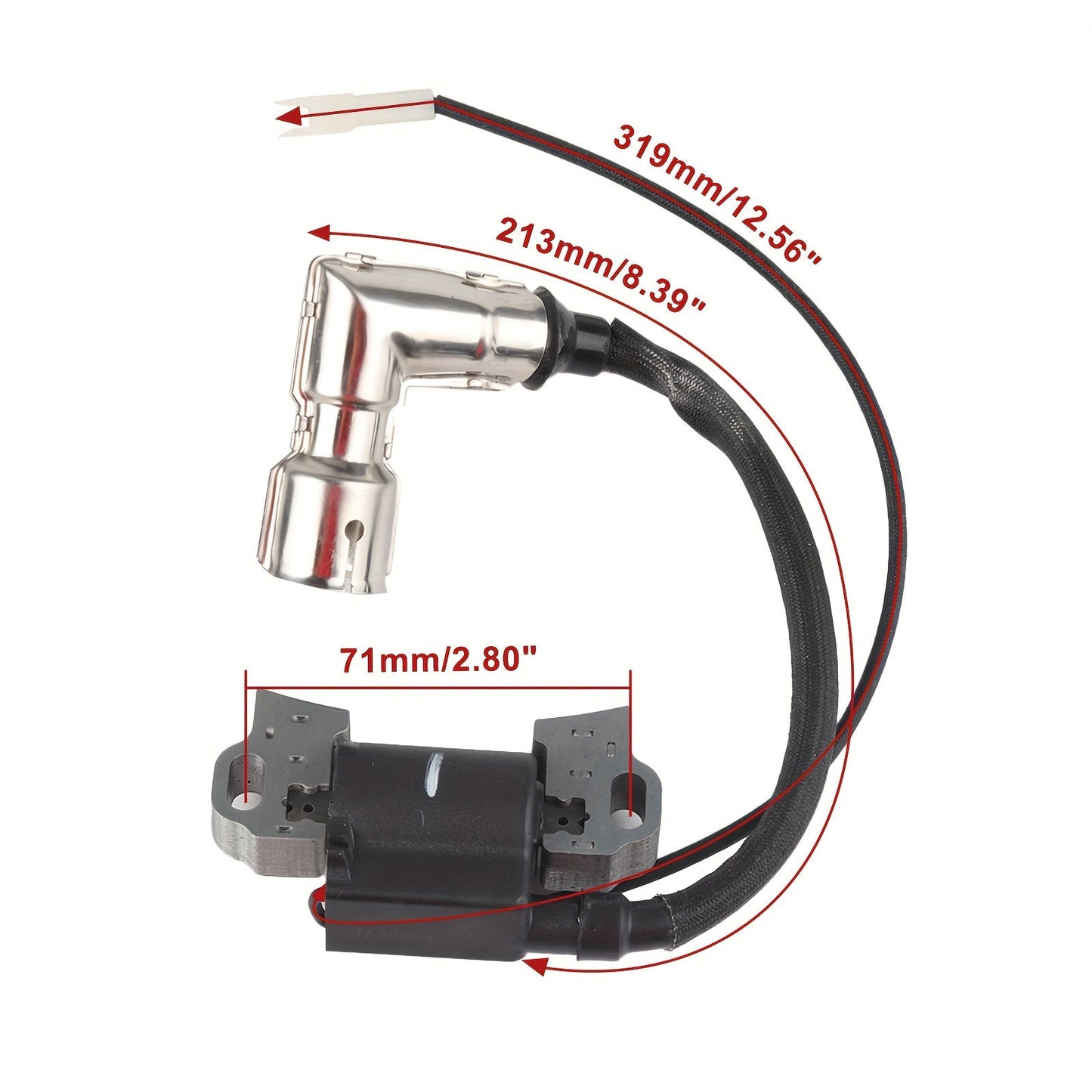 4P90HU 4P90HUA 4P90JT Compatible Ignition Coil - High-Performance Gasoline-Powered Replacement for MTD Powermore Engine Models -