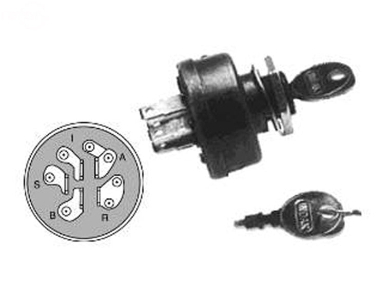 Rotary 1931 763632 Fits Toro Ignition Switch