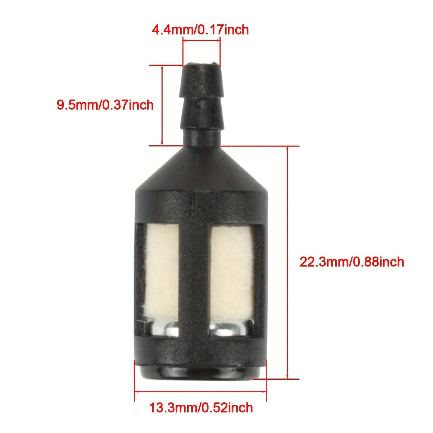 10 PACK ZF-1 Fuel Filter for RYOBI 725R Homelite 49422 96639 PS03389 UP0387 Tecumseh 410263