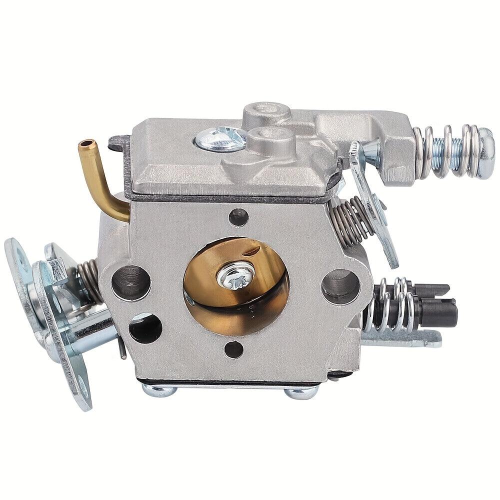 1pc Carburetor Kit Replacement For Husqvarna 41 36 136 Craftsman 358352660 Poulan 2750 Gas Chainsaws With Fuel Filter, Spark Plug, Primer Bulb, Gaskets, 0.61" Shaft