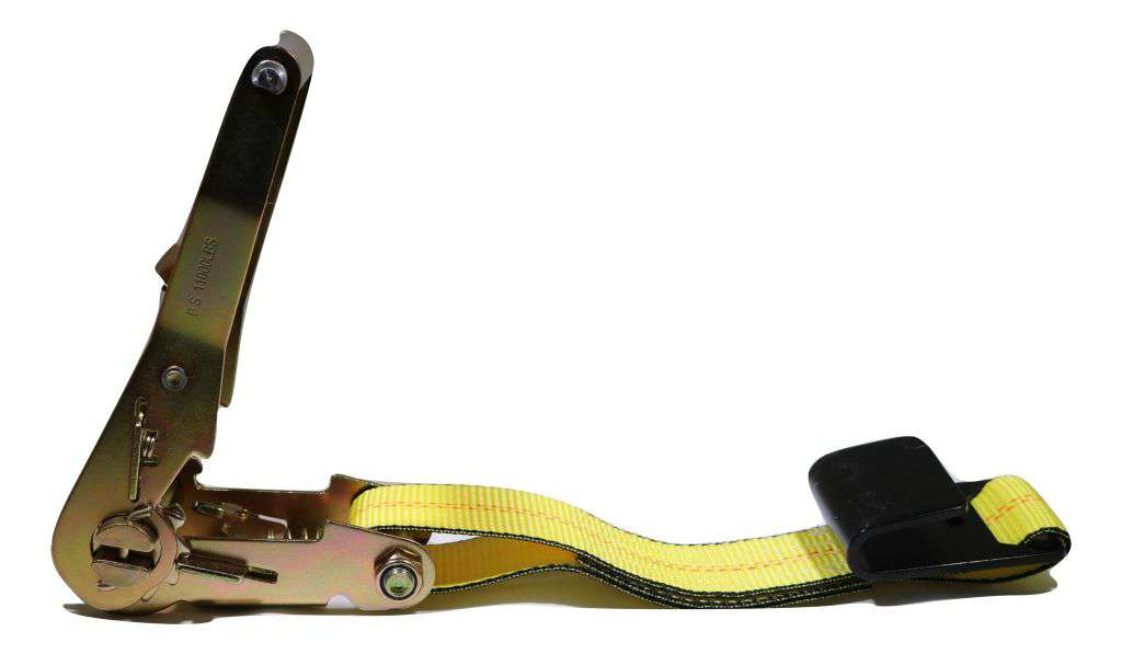 2 Inch Long Wide Handle Ratchet with 12" Fixed End w/ Flat Hook | R2FF