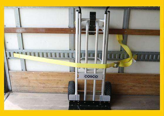12, 16 or 20 Ft Interior Van Ratchet Strap with 1/pc Spring "E" Fittings