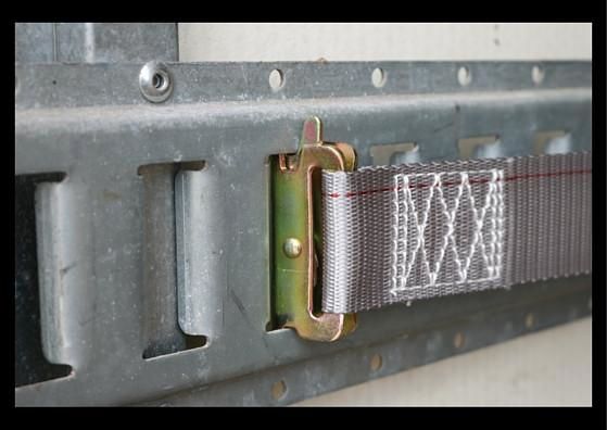 2 x 20 Ft Van Ratchet Strap Logistic E-Track w/ Spring E 200 PACK | 200 Pack