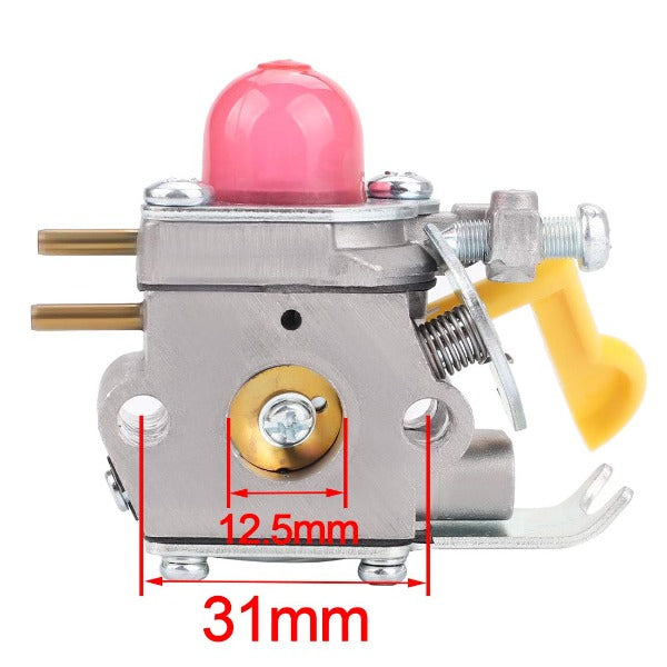 Hipa Carburetor Kit for Weedeater Featherlite SST25 FL20 FL23 FL26 FX26 Poulan P1500 P2500 P3500 Trimmer #530071822 530071752 C1U-W18