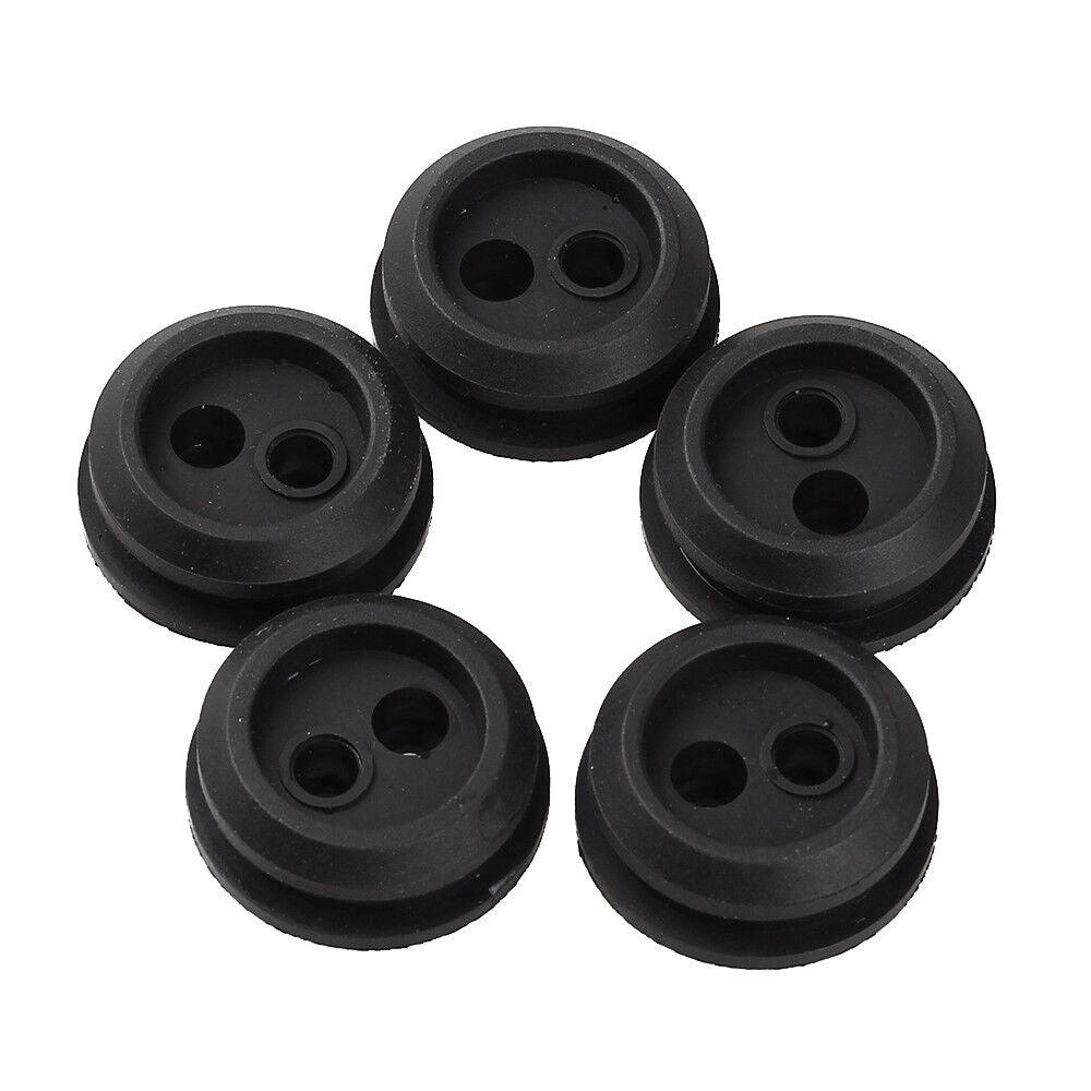 24mm 2-Hole Fuel Tank Rubber Grommets Fit Ryobi RLTGM25CS GM254SL Brushcutters