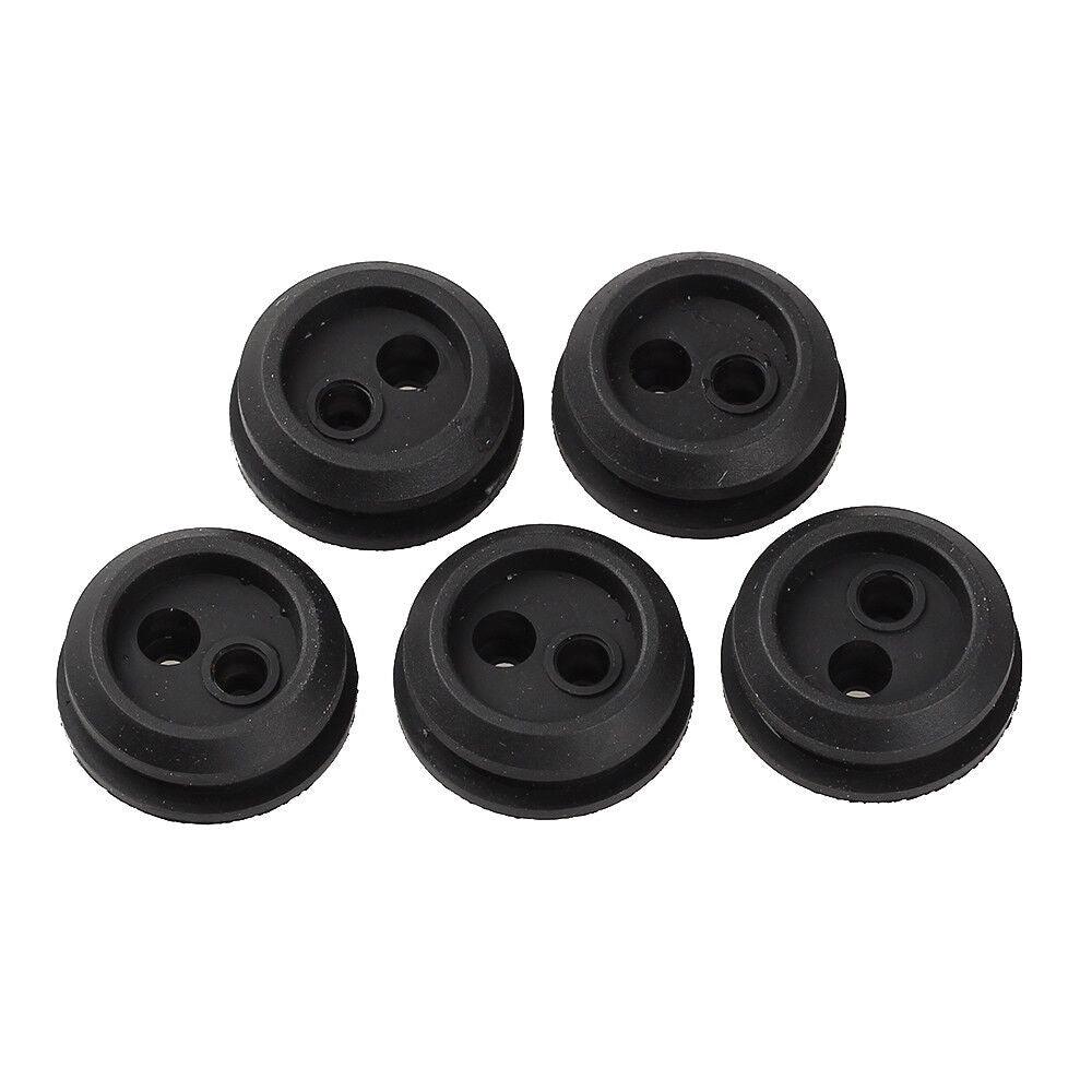 24mm 2-Hole Fuel Tank Rubber Grommets Fit Ryobi RLTGM25CS GM254SL Brushcutters