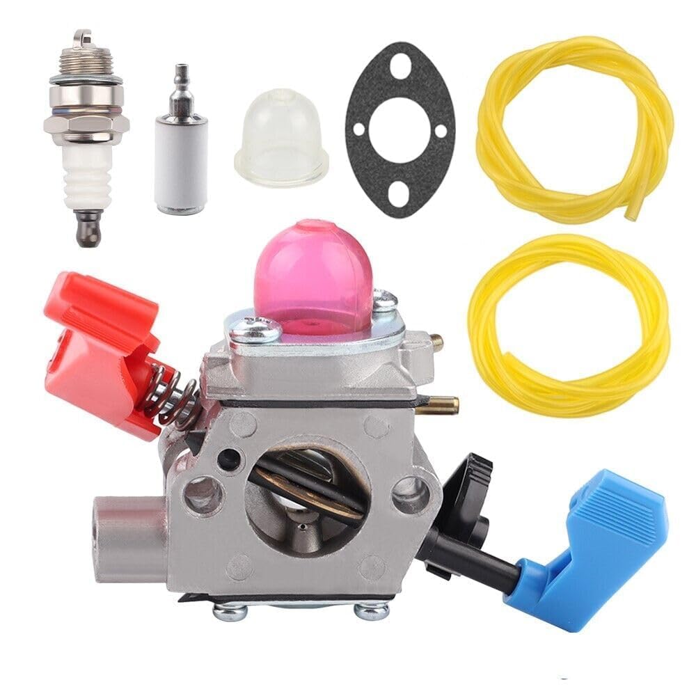 Carburetor Kit for Poulan Pro 530071775 PPBVM200 PBV200 BVM200LE BV200 BV200LE BVM210 BV2000 BV2000LE 25cc Leaf Blower # C1Q-W11