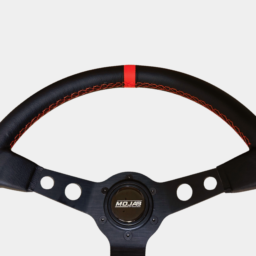 13.5'' MOJAB Deep Dish Steering Wheel Leather/Suede