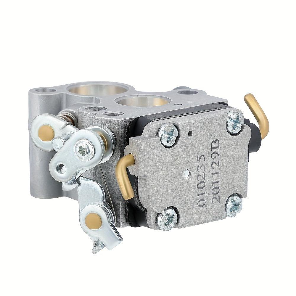 1set Hipa Carburetor Kit For Husqvarna & Jonsered Chainsaws, Fits Models 240 240E 235 235E 236 CS2234 CS2234S CS2238 CS2238S, Includes Fuel Filter, Spark Plug, Air Filter, 2pcs Fuel Lines, & Gasket