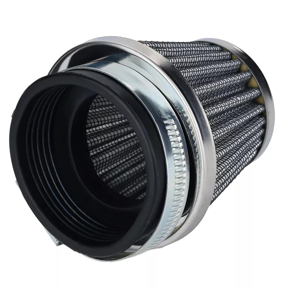 2pcs 54mm Air Filters Chrome Cone for Suzuki GS1000 GS750 GT550 GS700 GS850 Kawasaki Yamaha Honda
