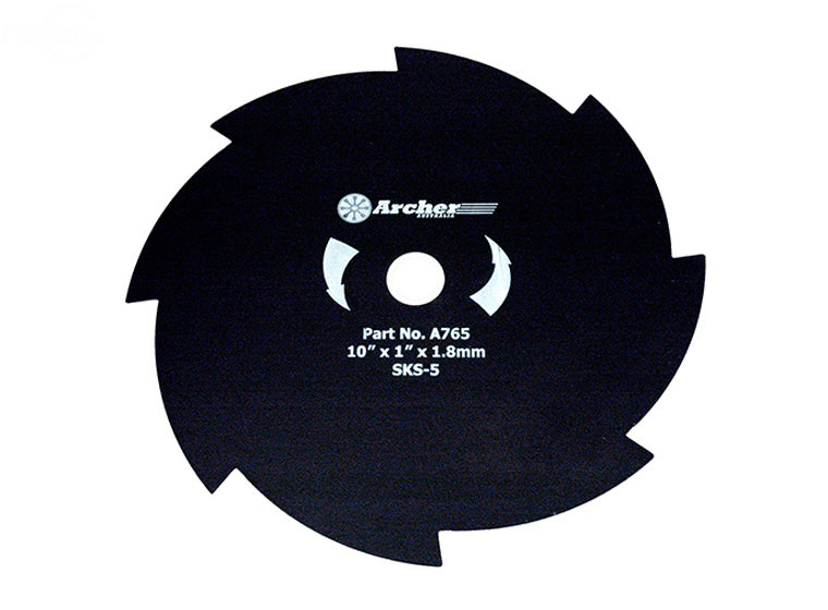 4279 Rotary Brush Blade 10"X1" 8T