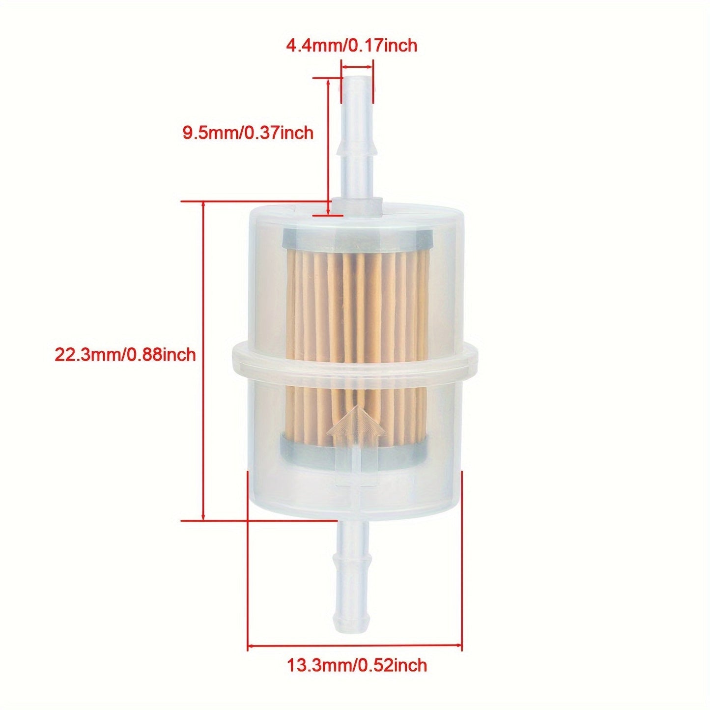 2 PACK 24 050 13-S Fuel Filter for Kohler CH18 CH18S CH20 CH20S CH22 CH22S CH670S CH730S Engine