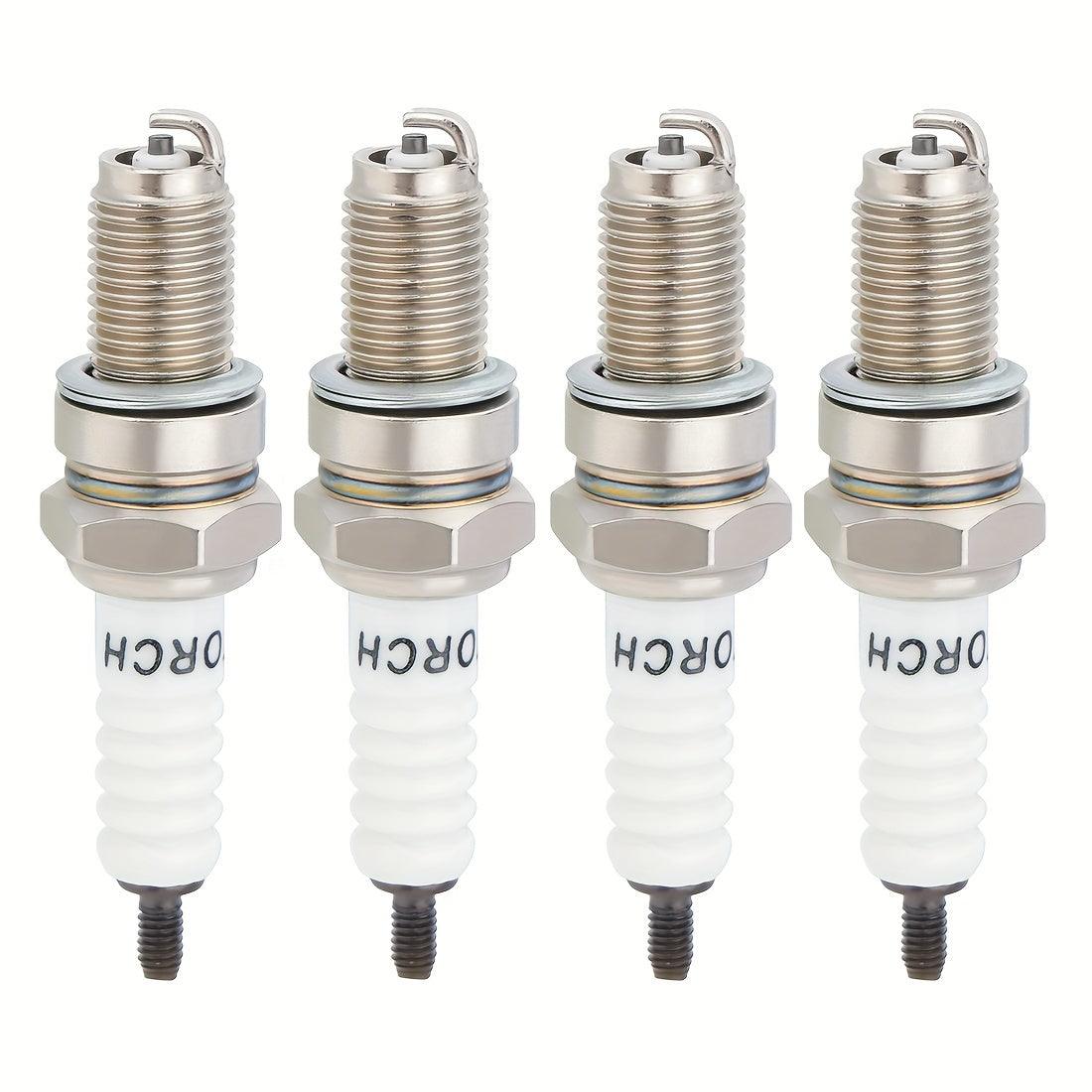 4pcs DPR8EA-9 D8RTC-9 Spark Plugs For Honda For Kawasaki For Bosch For Yamaha 94700-00241 12mm Thread