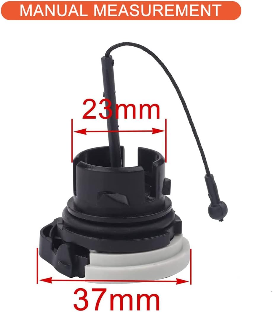 Hipa Fuel Cap Oil Cap for STHIL MS390 MS250 MS210 MS230 MS240 MS250C MS260 MS340 MS360 MS360C Chainsaw Replace 0000-350-0525 0000-350-0526