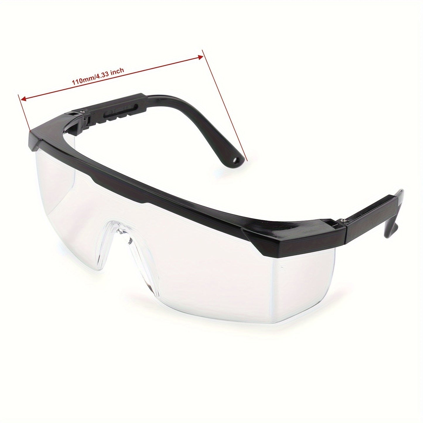12 Pairs Glasses Clear Black Frame with Anti-Scratch Anti Fog Z87
