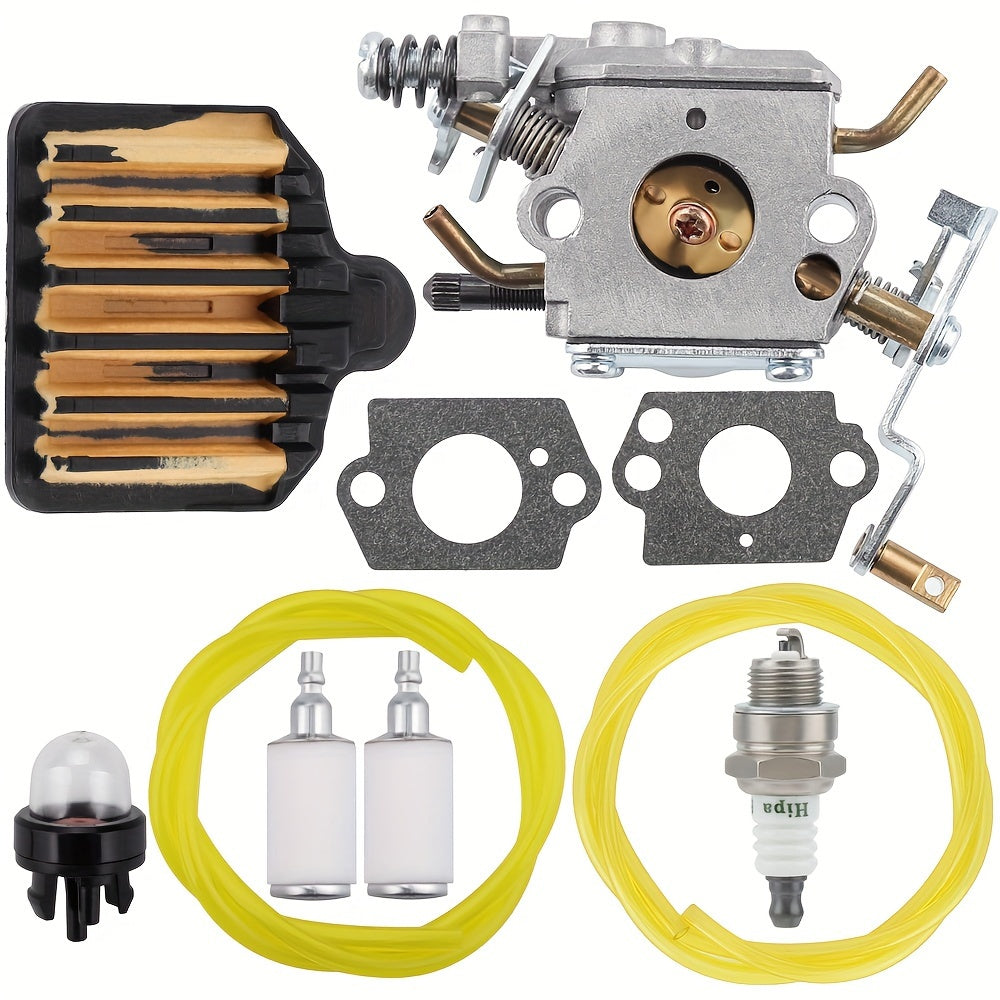 Hipa 573952201 Carburetor Kit for Craftsman 358350982 358350981 Chainsaws Poulan PP5020AV PP4818A Chainsaws