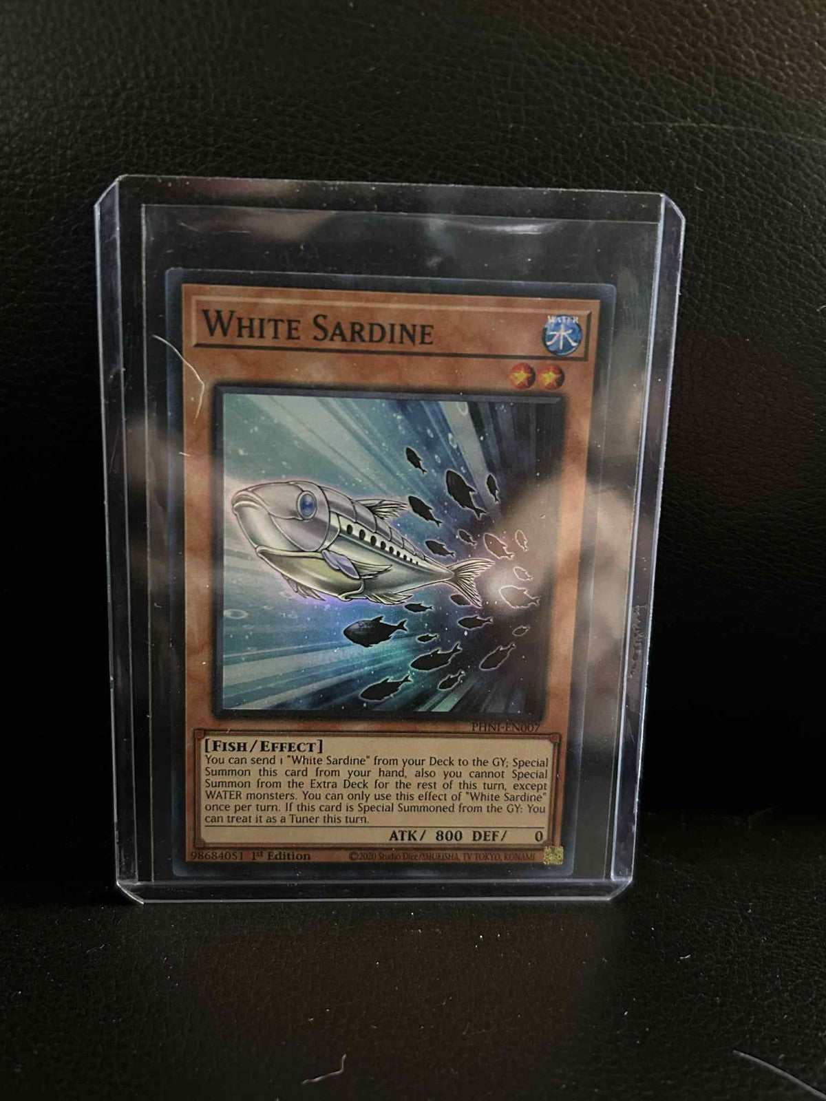 White Sardine - PHNI-EN007 - Super Rare - 1st Edition Phantom Nightmare