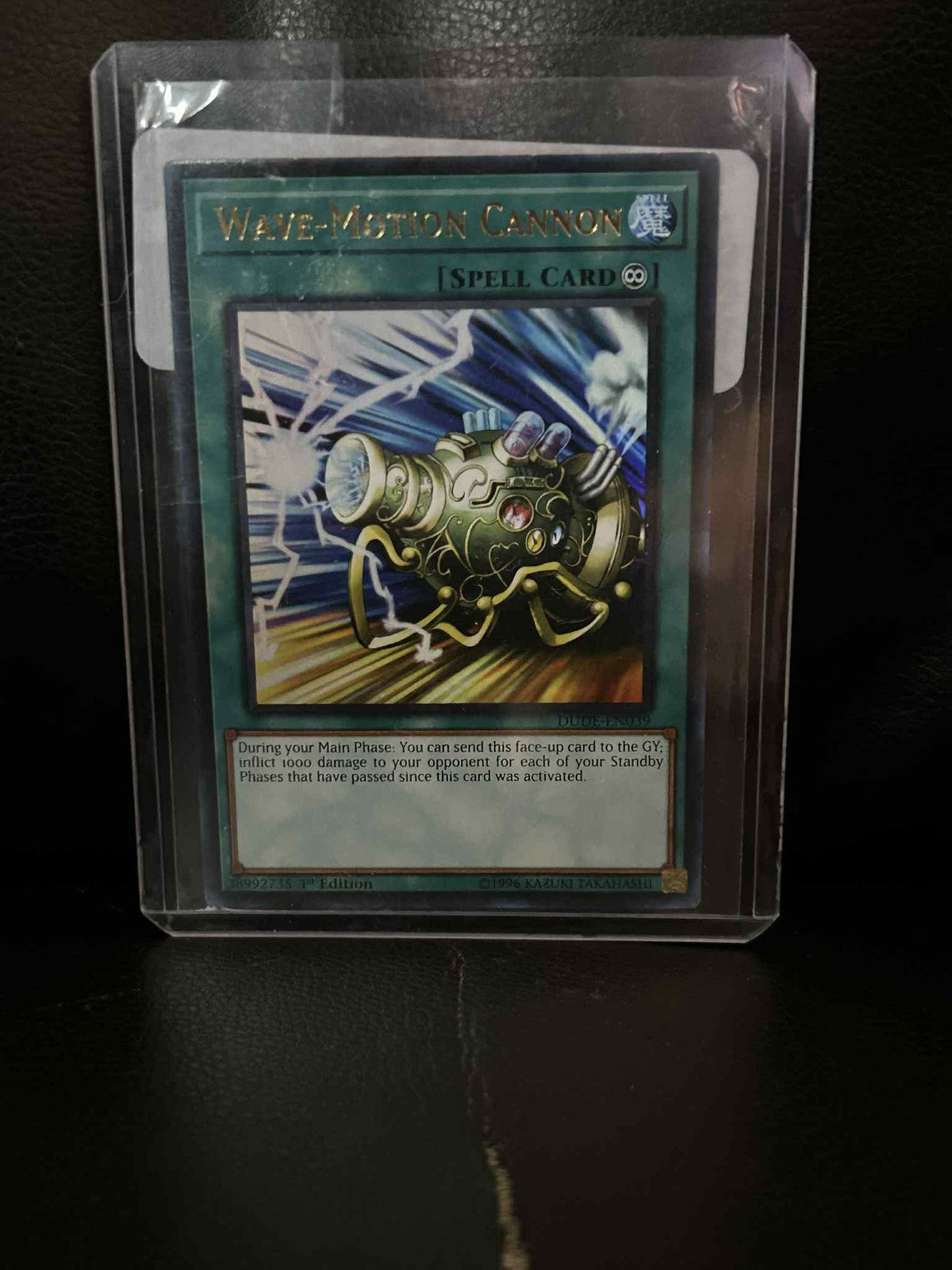 Wave-Motion Cannon - DUDE-EN039 - Ultra Rare - 1st Edition Duel Devastator