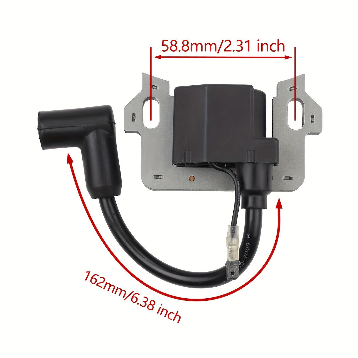 Hipa 30500-ZL8-014 Ignition Coil Kit for HONDA GC135 GC160 GSV135 GCV160LA GCV160A Lawn Mowers