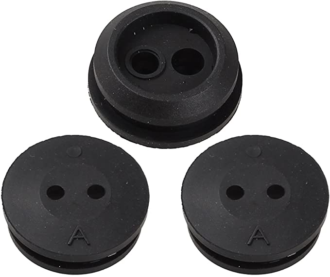5-Pack 7/8 (23mm) 2-Hole Fuel Tank Grommet for Homelite 560878002 Toro 51944 51945 51954 51955 51974 51975 Shindaiwa Kawasaki MTD Ryobi Trimmer