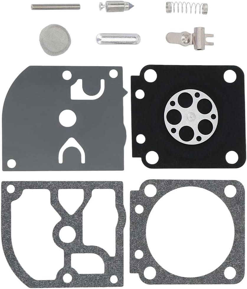 Hipa Carburetor Rebuild Kit RB-129 C1M-W26 Assembly for Poulan Pro PP3516 PP3816 PP4018 PP4218 PP4218AV PP4218AVX PPB3416 Chainsaw for ZAMA C1M-W47